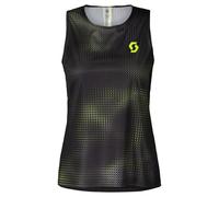 Débardeur Trail running Scott Tank RC Run (Black Yellow) Femme XS