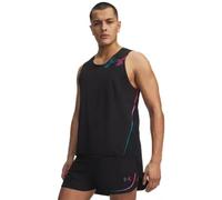 Under Armour Débardeur Velociti Elite Maillot de course Hommes – Noir/Rose XL