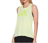 Débardeur à 3 bandes femme adidas Jaune S