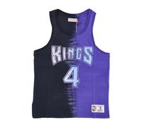 Debardeur vertical tie-dye NBA pour hommes Hardwood Classics No 4 Chris Webber Sackin ORIGINAL TEAM COLORS M