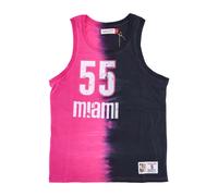 Debardeur vertical tie-dye NBA pour hommes Hardwood Classics No 55 Jason Williams Miahea Couleurs originales de l'equipe ORIGINAL TEAM COLORS L