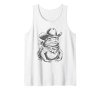Débardeur Vintage Cowboy Toad - Go on Now Git Western Toad Débardeur