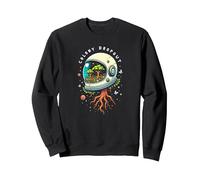Débardeurs de la colonie Sweatshirt, Unisexe pour Adultes, Noir, XL