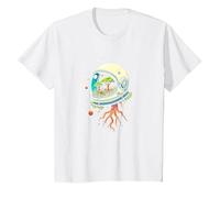 Débardeurs de la colonie T-Shirt, Enfant, Blanc, 4 Ans