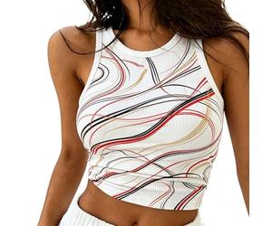 Débardeurs Femme, Summer Top Léger Et Respirant De La Collection Support Germany Fan Series pour L'été Et Les Tenues Décontractées