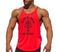 Débardeurs Fitness Et Musculation Workout Tank Top Homme Sport Respirant sans Manches Gym T Shirt Maillot de Corps Tank Top Fitness,Rouge,XL