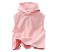 Débardeurs pour Enfants, sous-vêtements, Sweat à Capuche, Chemises sans Manches pour garçons et Filles, t-Shirt d'été Veste Fille Grande Taille