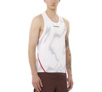 Salomon - Débardeur ultraléger - S/Lab Speed Singlet M White/Andorra pour Homme - Taille L - Blanc Blanc L