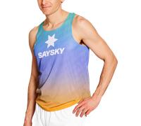 Débardeurs Saysky Drip Dye Flow Air Singlet 5713645146969 taille XL EU
