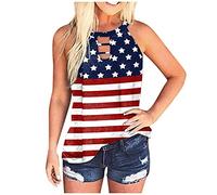 Débardeurs sexy pour femme - Col en V - Col en V - Dos nu - Cami - Hauts tendance - Sans manches - Basique - Cami - Tunique - Blouse - Gilet, Bleu (01)., L