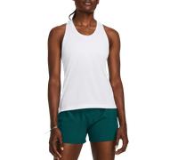 Under Armour Streaker Singlet Top De Course Femmes-Blanc, Taille M