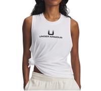 Under Armour Varsity U Sleeveless T-shirt Blanc S Femme