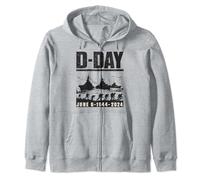 Débarquement de Normandie D-Day 80ans Anniversaire 1944-2024 Sweat à Capuche