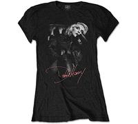 Debbie Harry - T-Shirt # L Ladies Black # Leather Girl [Import]