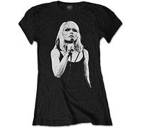 Debbie Harry - T-Shirt # M Ladies Black # Open Mic. [Import]