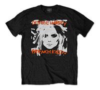 Rock Off Trade T-shirt Debbie Harry – French Kissin' – Noir Unisexe Taille S – Import