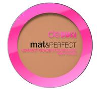 Debby By Deborah Mat & Perfect Compact Powder Foundation Mat Finish 03 Fond de teint Compact Poudre Imperméable