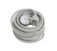 Debflex 335262 HO5VV-F 3G1,5 Rallonge en plastique à suspendre - 10 m - Gris