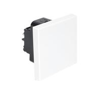 Debflex 742164 Casual Mécanisme bouton poussoir Blanc brillant