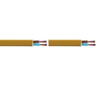 DEBFLEX Bobinot de câble - Bobine de Fils électrique - Câble électrique - Couronne de câble - Bobinot 5 mètres HO3VVH2-F - 2x0.75 mm ² - Couleur Or - 155310 (Lot de 2)