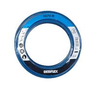 Debflex Bobinot de câble - Bobine de fils électrique - Câble électrique - Couronne de câble - Bobinot Câble Rigide 5 mètres H07VR 6 mm ² - Bleu - 113317