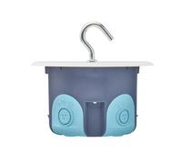 DEBFLEX - Boîte luminaire Stopaire point de centre Ø67/P50 avec crochet - Gris/Bleu