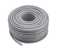 DEBFLEX - Câble Electrique HO5VV-F 3G2,5 mm² - Couronne de Câble Tripolaire Souple - Pour Tous Types de Câblages Domestiques - 50 Mètres - Noir