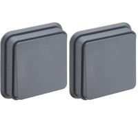 DEBFLEX - Cyklone - Interrupteur Va et Vient Complet - Interrupteur Mural Etanche IP55 - Intérieur/Extérieur - Installation Encastrée - Anthracite - 83 x 83 x 50 mm (Lot de 2)