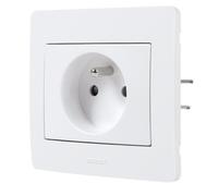 DEBFLEX DIAM2 Prise avec terre 16 A blanc
