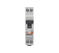 Disjoncteur 3KA - 1 module - PH+N - 16A - gris DEBFLEX