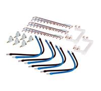 DEBFLEX Kit de câblage 3 rangées pour tableau électrique