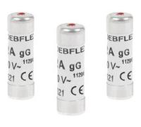 Debflex Fusible électronique 10,3x31,5 16 A 380 V céramique avec voyant – Lot de 3
