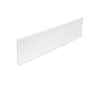 DEBFLEX - Obturateur 13 Modules Sécable - pour Couvrir Les Modules Non Utilisés dans Le Tableau Electrique - Certifié CE - Blanc