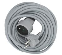Debflex 335262 HO5VV-F 3G1,5 Rallonge en plastique à suspendre - 10 m - Gris