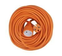 Rallonge électrique - Prolongateur électrique - Rallonge prise - Rallonge prise électrique - DEBFLEX - Rallonge de jardin/2P/16 Ampères/HO5VV - F 2 x 1.5/25m - Orange 339259