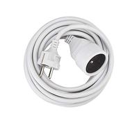 DEBFLEX - Rallonge 5m HO5VV-F 3G 1.5 / 2P+T / 16 Ampères - Blanc