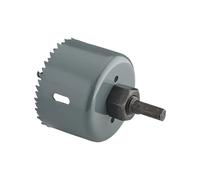 DEBFLEX - Scie Cloche Ø67 mm - Pour Perçage du Trou pour Boîte d'Encastrement Standard Dans une Cloison Sèche - Fraise en Acier - Grise