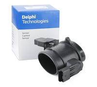 Delphi Débitmètre d'air AF10075-12B1 12V 4 broches pour Ford, Peugeot, Citroën, Mini