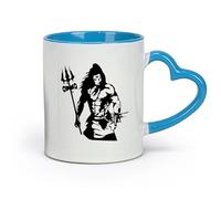 DEBINGY céramique Grandes tasses à thé, café et chocolat chaud Chambre religieuse indienne du Seigneur Shiva （11oz/320ml） Pour le thé Café chaud Bleu