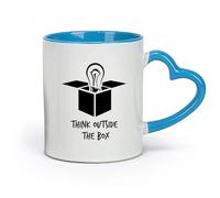 DEBINGY céramique Grandes tasses à thé, café et chocolat chaud Citations de motivation inspirantes （11oz/320ml） Pour café, soupe, thé, lait, latte, chocolat chaud, pour femmes et hommes Bleu