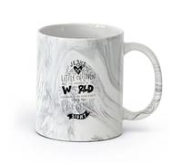 DEBINGY céramique Tasses à café avec anse Jésus aime les enfants, église, école du dimanche, écritures bibliques chrétiennes, citations inspirantes （11oz/320ml） Toutes occasions Marmorschwarz