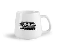 DEBINGY Fruta de cerámica Tazas de gres para café y té Breakdance Hip Hop Música Chico Baile Estudio Moda Calle Musical （14oz/400ml） Para el hogar o el trabajo