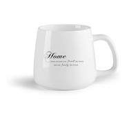 DEBINGY Fruta de cerámica Vajilla de Cerámica para Hogar Entrada del libro de frases familiar （14oz/400ml） Perfecto para cocinas, restaurantes y cafeterías, gran idea de regalo