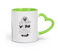 DEBINGY Tasses à café avec anse Jésus aime les enfants, église, école du dimanche, écritures bibliques chrétiennes, citations inspirantes （11oz/320ml） Toutes occasions Vert
