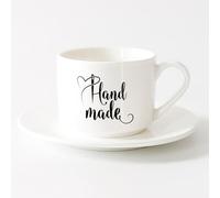 DEBINGY Tasses à thé et à café Si vous ne mangez pas bien, vous ne pouvez pas bien penser, bien aimer, bien dormir, cuisine de restaurant （6oz/175ml） Toutes occasions