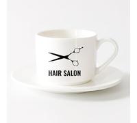 DEBINGY Tasses en porcelaine Acceptez Como Porque Eres Unico Citation espagnole avec phrase de motivation （6oz/175ml） Café ou cadeau Service à thé tasse et soucoupe (blanc)