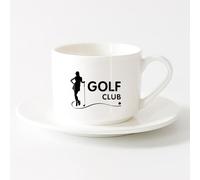 DEBINGY Tasses en porcelaine Déesse grecque de la justice Cabinet d'avocats Thémis Déesse de la justice （6oz/175ml） Joli cadeau de Noël Service à thé tasse et soucoupe (blanc)