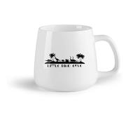 DEBINGY Tazas personalizadas Cueva del dinosaurio bebé Dinosaurio Animal Dinosaurio （14oz/400ml） Regalo divertido para amantes del café, mejores amigos del trabajo, compañeros de trabajo y amigos