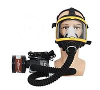 Débit d'air constant électrique alimenté Masque à gaz facial complet Système respiratoire Masque respiratoire de protection Dispositif de sécurité sur le lieu de travail