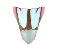 Débit d'air Déflecteur Moto pour VFR800 pour VFR 800 2002-2012 Déflecteur À Double Bulle Moto Visière Carénage(Clear iruidium)